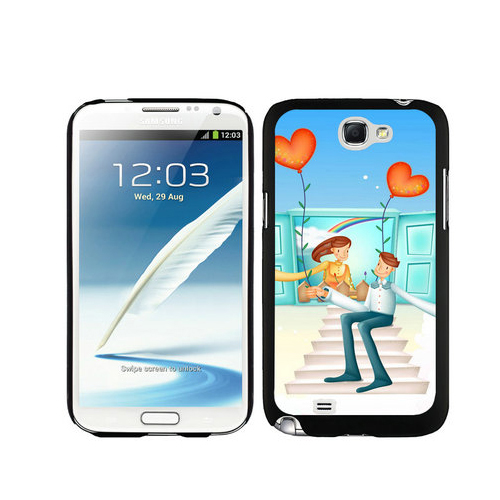 Valentine Lovers Samsung Galaxy Note 2 Cases DLV